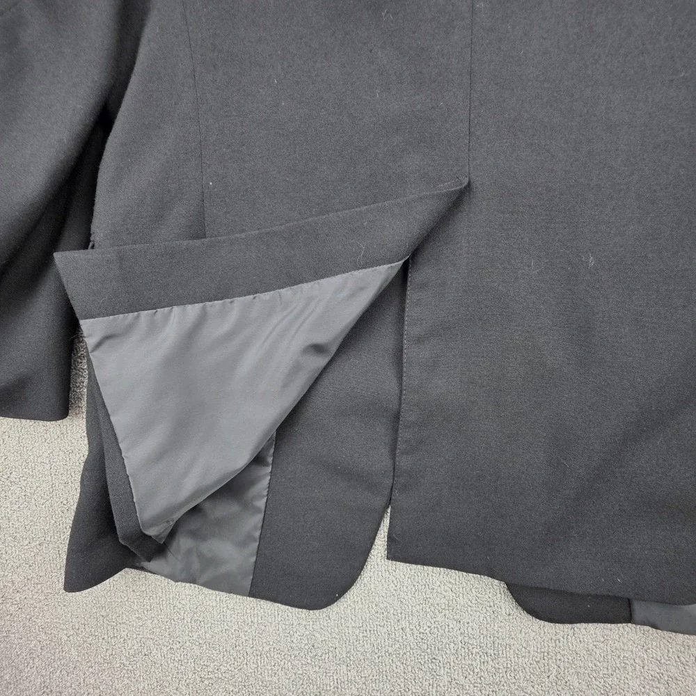 After Six Formals Tuxedo Jacket Mens Black Peak Lapel Single‎ Button 41S